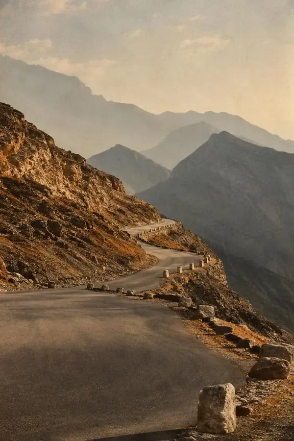 山路的尽头（2026）影片封面，剧情 / 公路类型